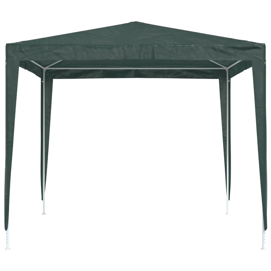 Professional Party Tent 2.5x2.5 m Green 90 g/m²