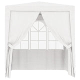 Professional Party Tent with Side Walls 2x2 m White 90 g/m²