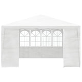 Professional Party Tent with Side Walls 4x4 m White 90 g/m?