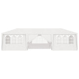 Professional Party Tent with Side Walls 4x9 m White 90 g/m?