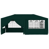 Professional Party Tent with Side Walls 4x6 m Green 90 g/m?