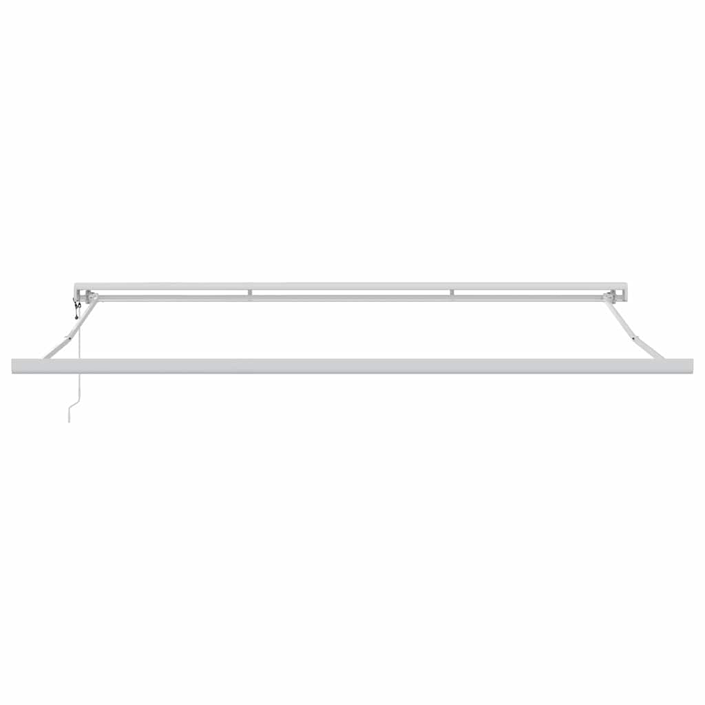 Awning White 4.5 x 3 m Metal