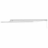 Awning Manual White 4.5 x 3 m Metal