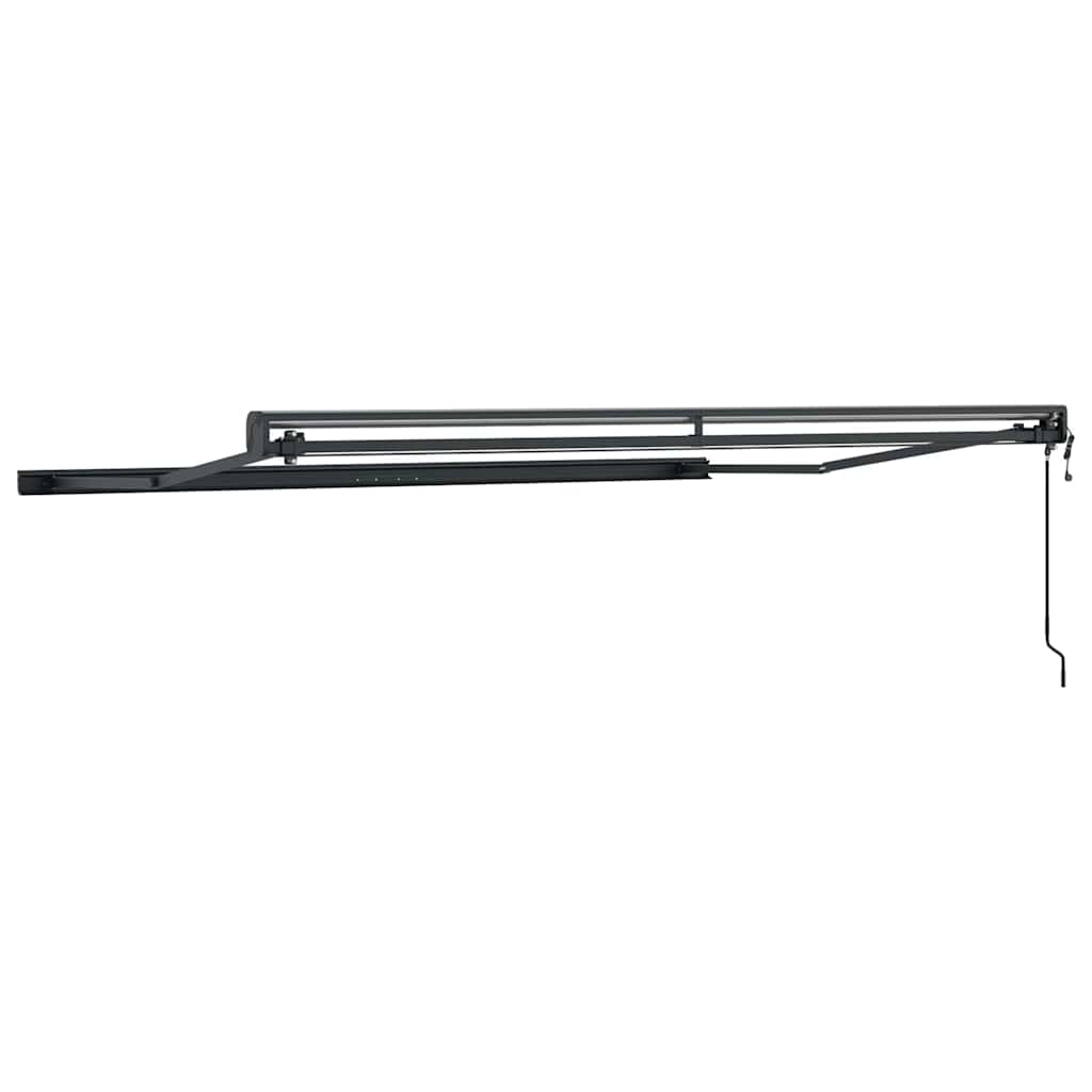 Awning Anthracite 3.5 x 2.5 m Metal