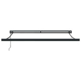 Awning Anthracite 3.5 x 2.5 m Metal