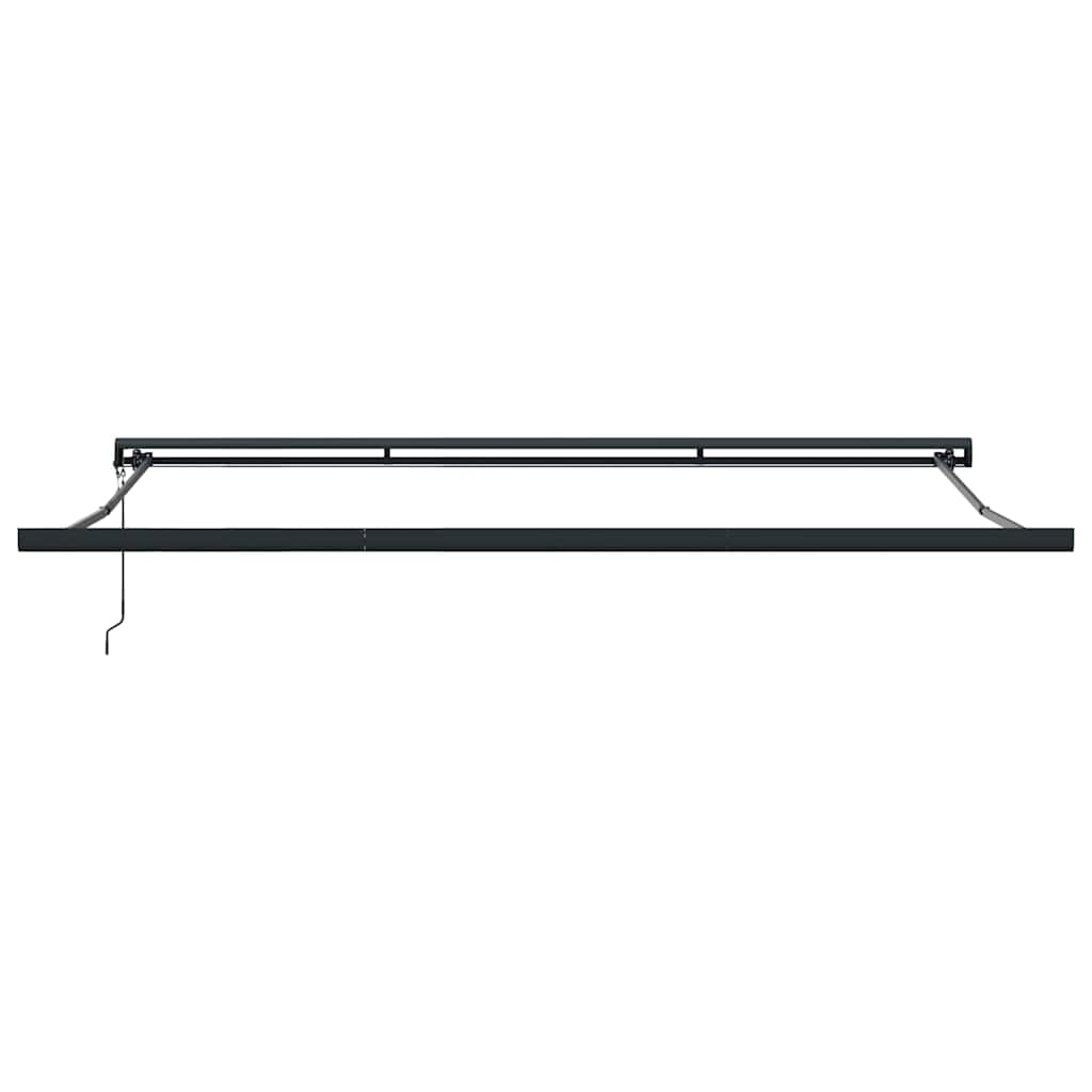 Awning Anthracite 4 x 3 m Metal