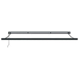 Awning Anthracite 4 x 3 m Metal
