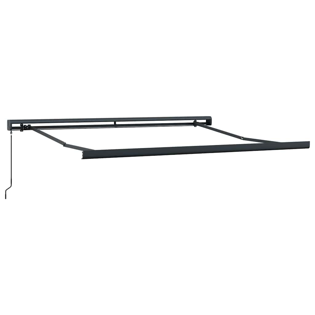 Awning Anthracite 3.5 x 2.5 m Metal