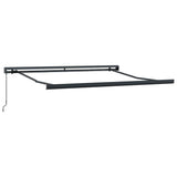 Awning Anthracite 3.5 x 2.5 m Metal