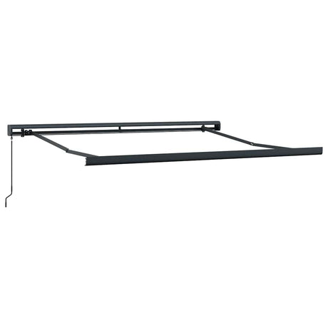 Awning Anthracite 3.5 x 2.5 m Metal