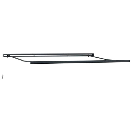 Awning Manual Anthracite 4.5 x 3 m Metal