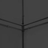 Gazebo 600x298x270 cm Anthracite