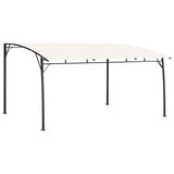 Garden Sunshade Awning 4x3x2.55 m Cream