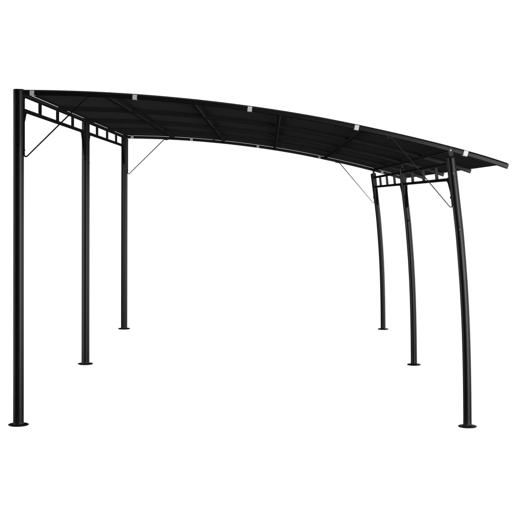 Garden Sunshade Awning 6x3x2.55 m Anthracite