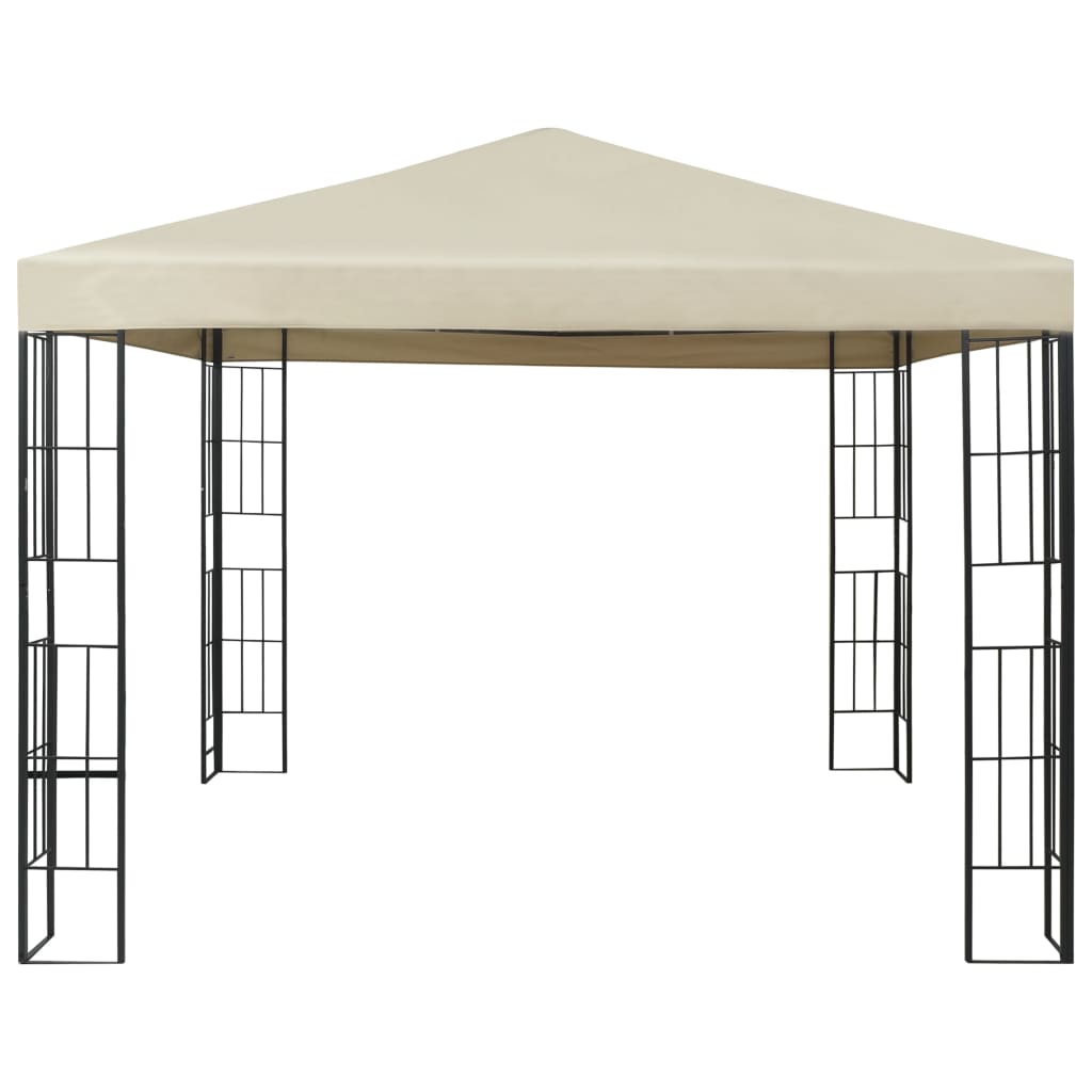 Gazebo 3x3 m Cream