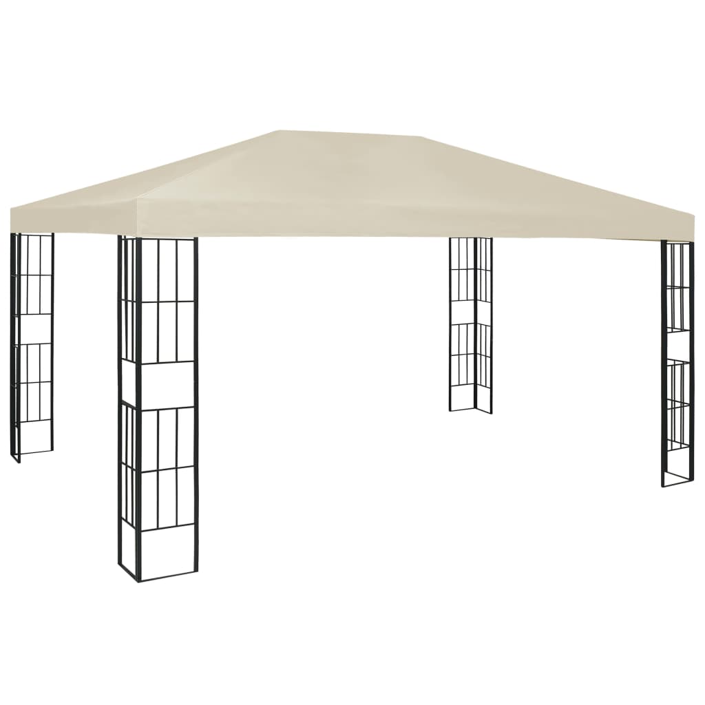 Gazebo 3x4 m Cream