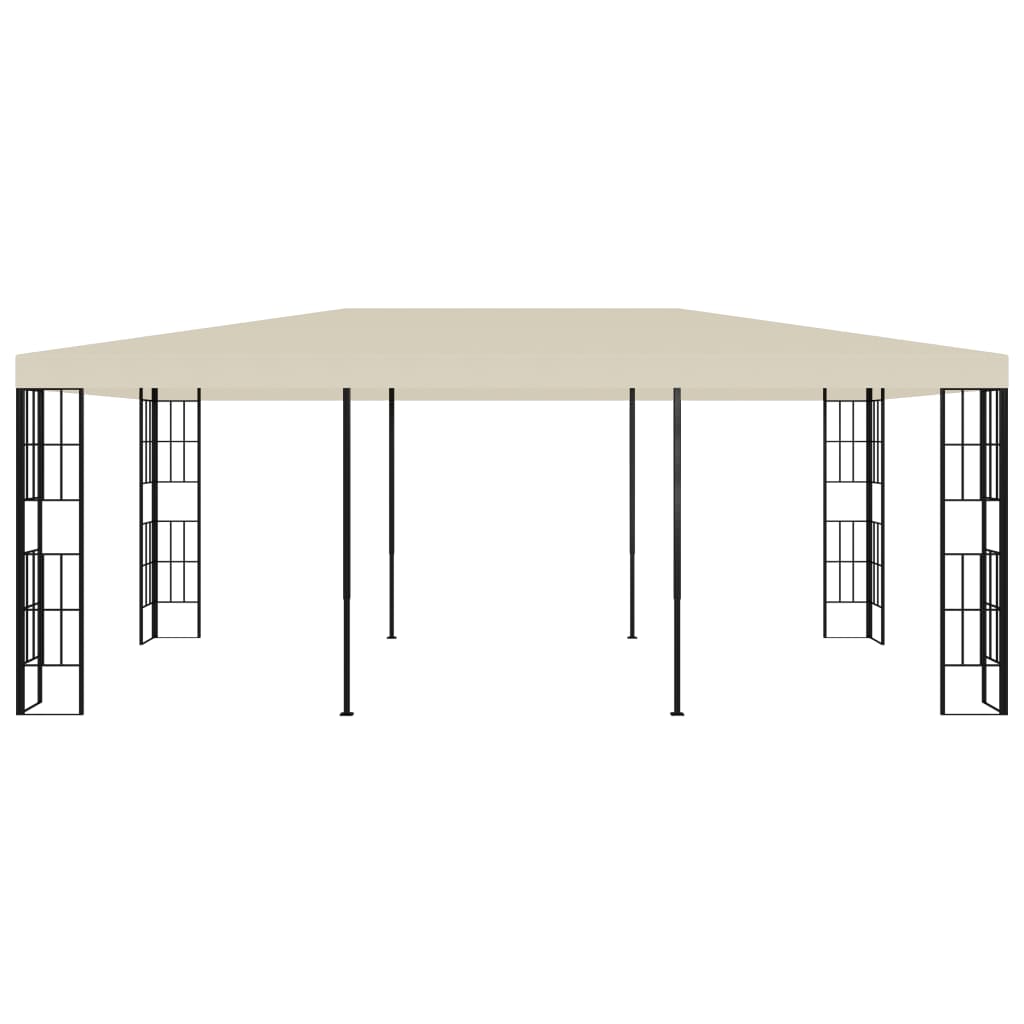 Gazebo 3x6 m Cream