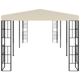 Gazebo 3x6 m Cream