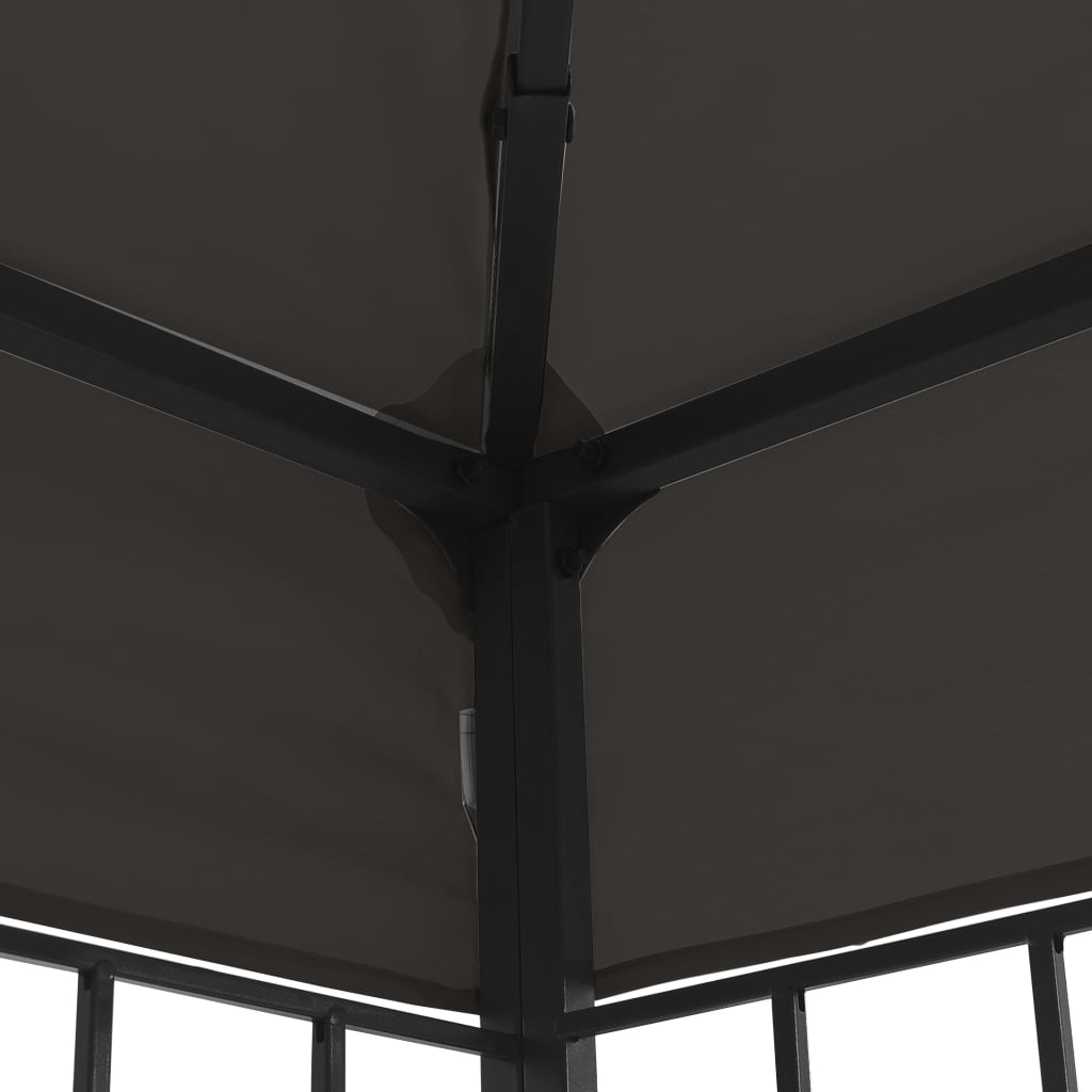 Gazebo 3x3 m Anthracite