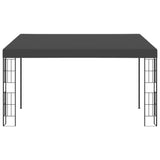 Wall-mounted Gazebo 3x4 m Anthracite Fabric