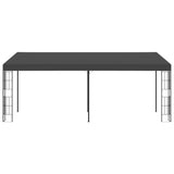 Wall-mounted Gazebo 3x6 m Anthracite Fabric