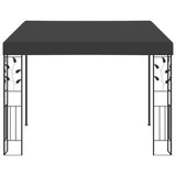 Wall-mounted Gazebo 3x3x2.5 m Anthracite