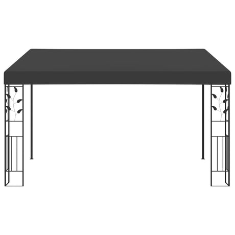 Wall-mounted Gazebo 4x3x2.5 m Anthracite