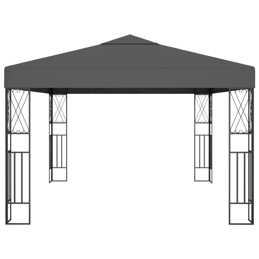 Gazebo 3x4 m Anthracite Fabric