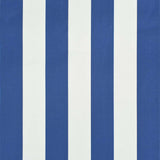 Retractable Awning 100x150 cm Blue and White