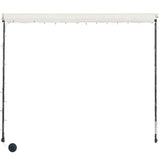 Retractable Awning with LED 300x150 cm Cream