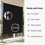 Outdoor Roller Blind 150x270 cm Anthracite