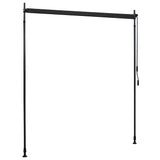 Outdoor Roller Blind 200x270 cm Anthracite