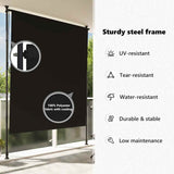 Outdoor Roller Blind 200x270 cm Anthracite