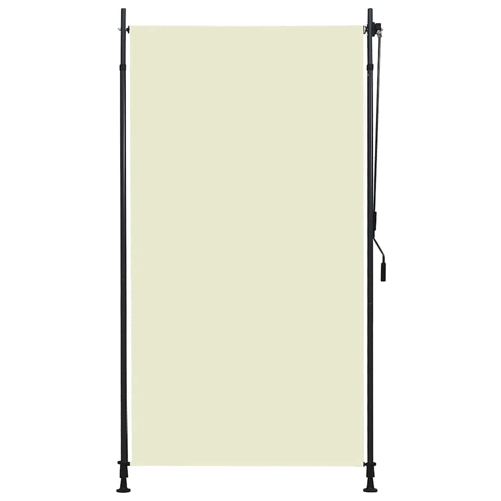 Outdoor Roller Blind 120x270 cm Cream