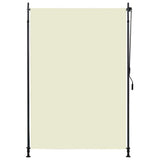 Outdoor Roller Blind 150x270 cm Cream