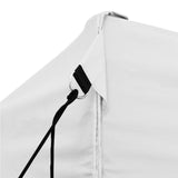 Professional Folding Party Tent 3x6 m Steel White