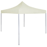 Professional Folding Party Tent 2x2 m Steel Cream