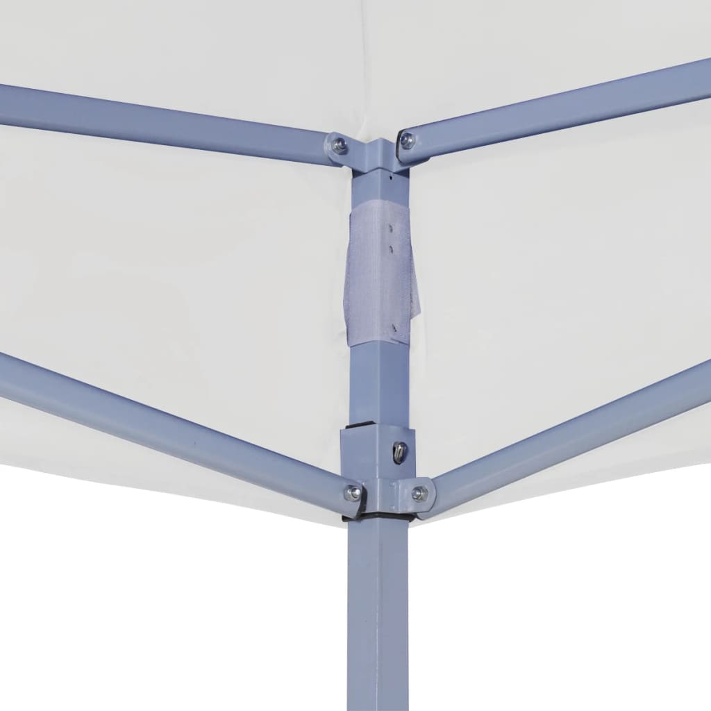 Professional Folding Party Tent 2x2 m Steel White