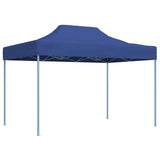 Professional Folding Party Tent 3x4 m Steel Blue