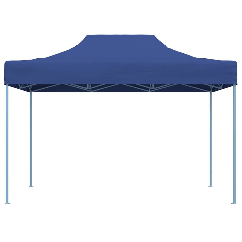 Professional Folding Party Tent 3x4 m Steel Blue