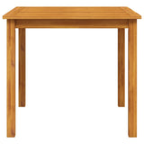Garden Table 85x85x74 cm Solid Acacia Wood