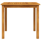 Garden Table 85x85x74 cm Solid Acacia Wood
