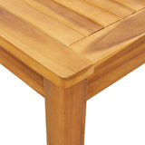 Garden Table 85x85x74 cm Solid Acacia Wood