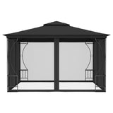 Gazebo with Nets 300x300x265 cm Anthracite