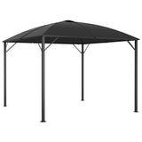 Gazebo with Curtains 300x300x265 cm Anthracite