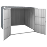 Garden Shed Grey 195x198x159 cm Galvanised Steel