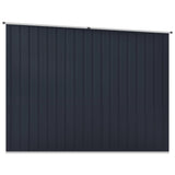 Garden Shed Anthracite 195x198x159 cm Galvanised Steel