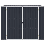 Garden Shed Anthracite 195x198x159 cm Galvanised Steel