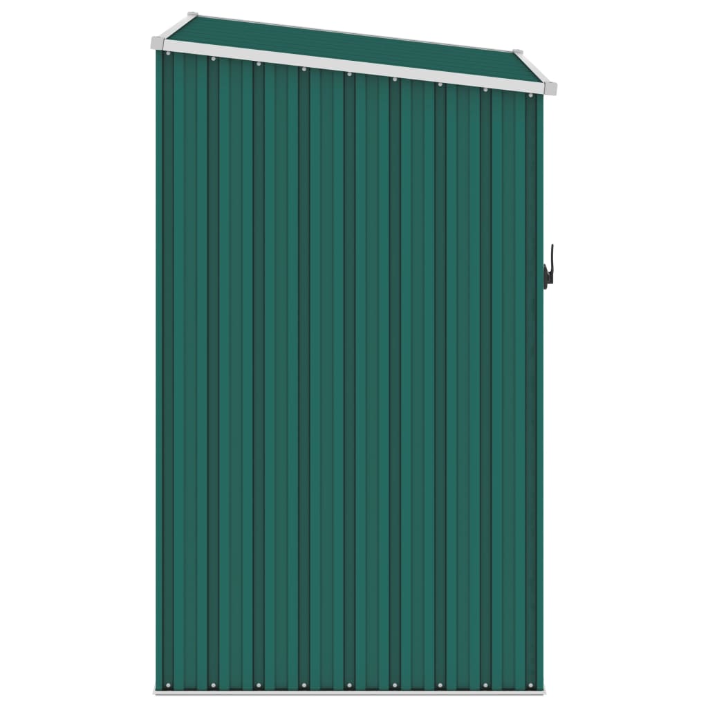 Garden Shed Green 87x98x159 cm Galvanised Steel