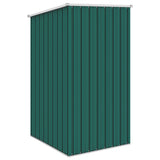 Garden Shed Green 87x98x159 cm Galvanised Steel